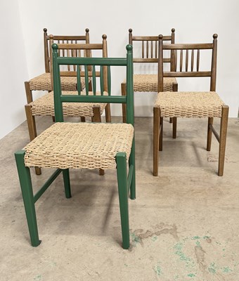 Lot 838 - A set of four Nina Campbell 'Alder' dining...