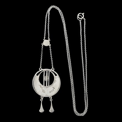 Lot 27 - Charles Horner, an Arts and Crafts silver and...