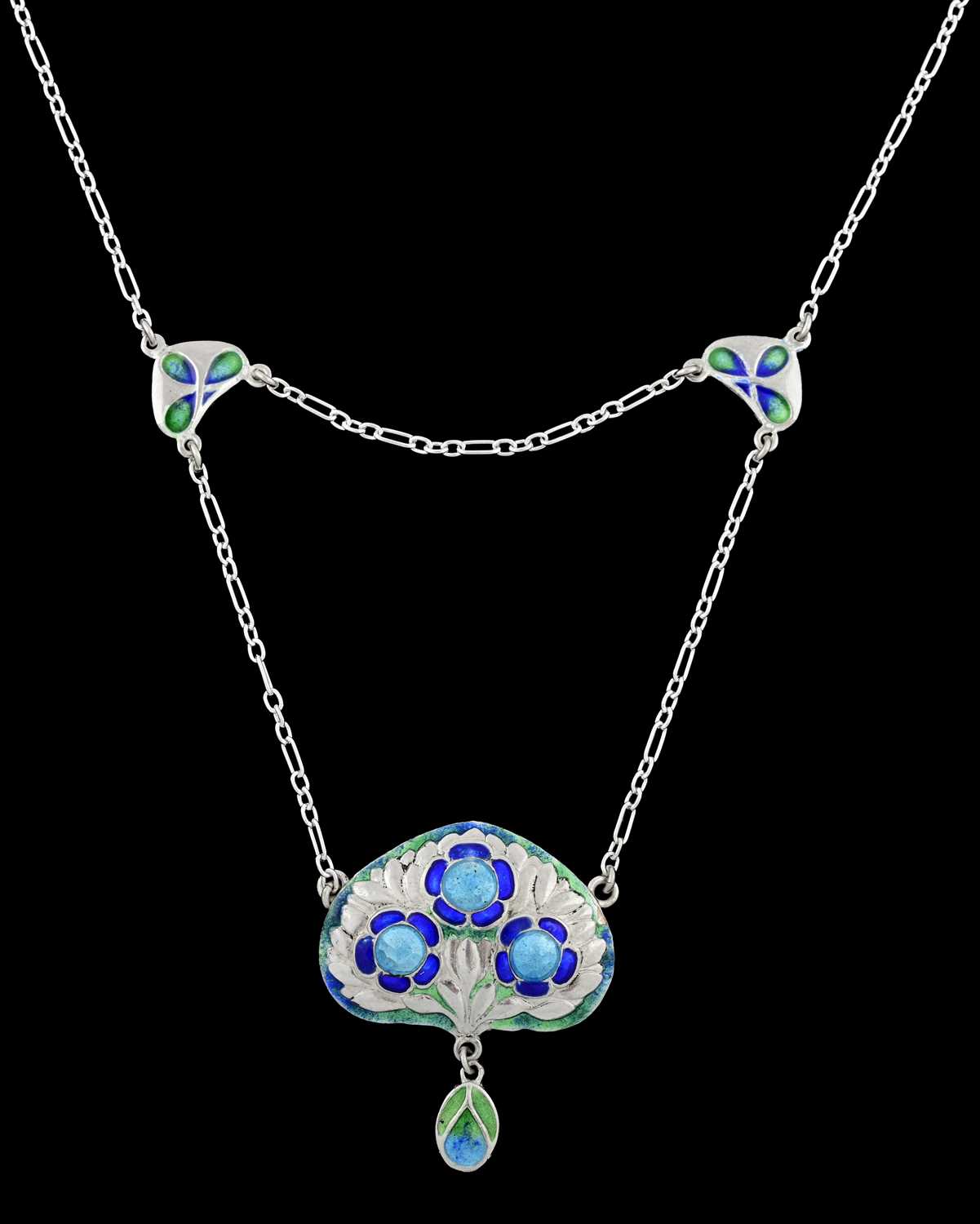 Lot 41 - Murrle Bennett, a Jugendstil silver and...