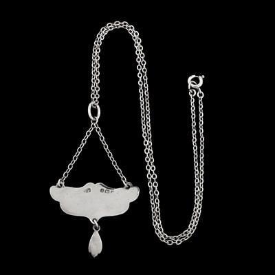 Lot 13 - James Fenton, an Arts and Crafts silver and...