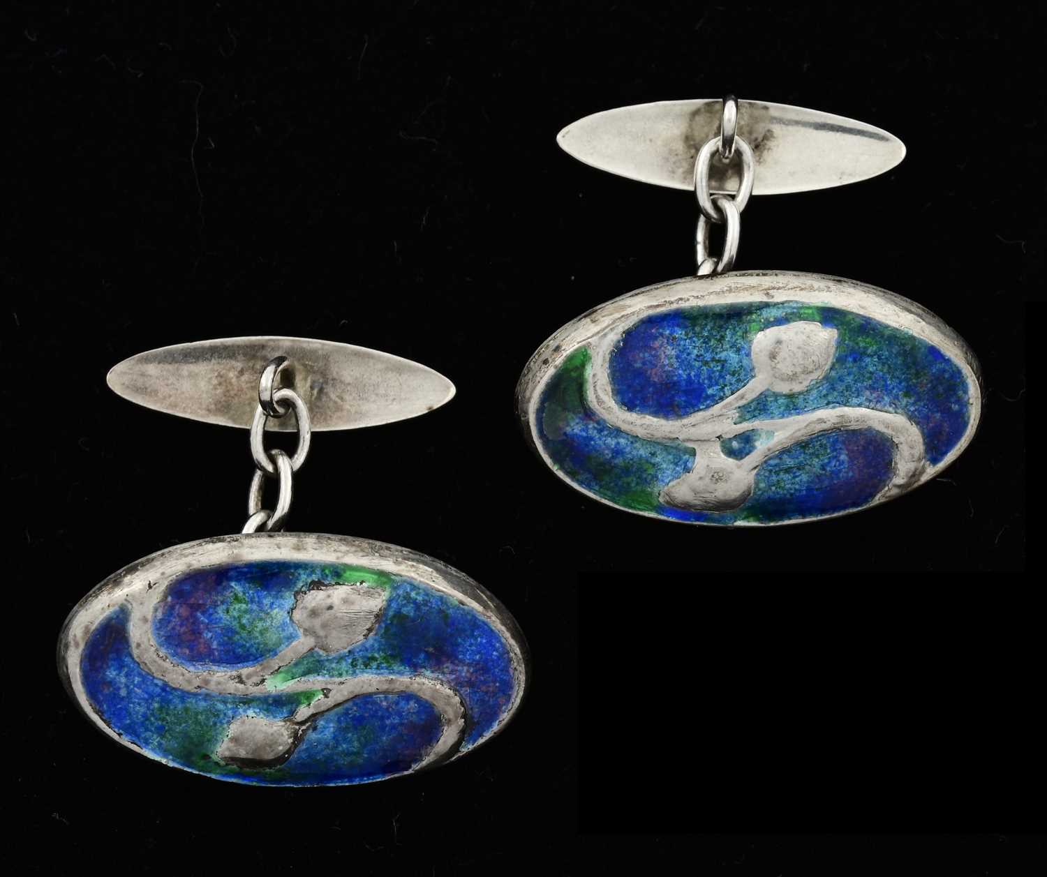 Lot 29 - Archibald Knox for Liberty and Co., a pair of...