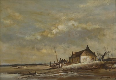 Lot 437 - Andrew King (British, 1956), The Boathouse,...