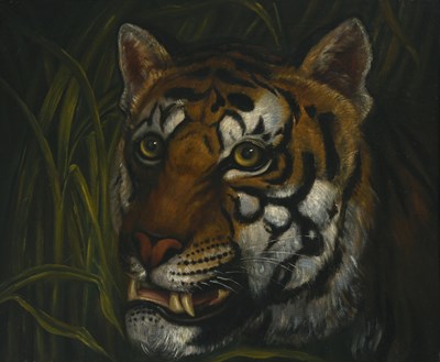 Lot 406 - 19th Century School, Tyger, Tyger, Burning...