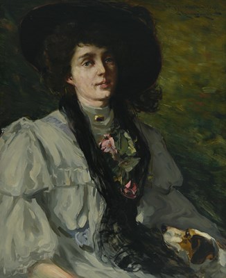 Lot 412 - Edward Aubrey Hunt (American, 1855-1922),...