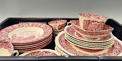 Lot 12 - A collection of Mason's Vista ironstone china...