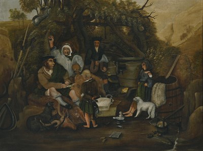 Lot 411 - After Edwin Landseer, The Illicit Highland...
