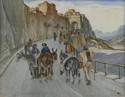 Lot 348 - Harry Morley ARA (British, 1881-1943),...