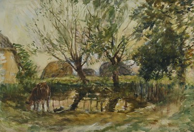 Lot 336 - William Mark Fisher R.A. (American, 1841-1923),...