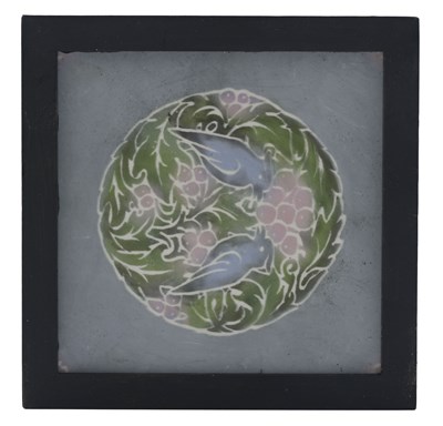 Lot 297 - After C F A Voysey, an Arts and Crafts tile,...