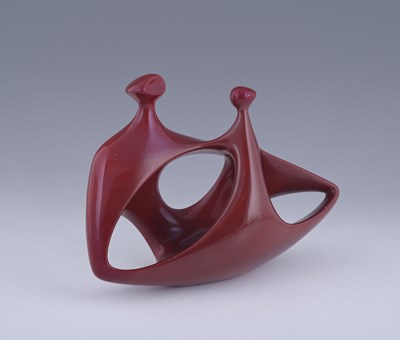 Lot 751 - Torok Janos for Zsolnay, a Modernist...