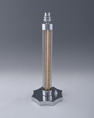 Lot 115 - An Art Deco table lamp, 1930s, star-shaped...
