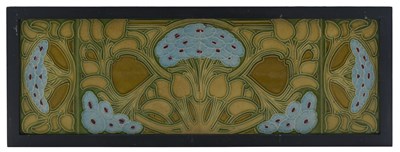 Lot 289 - An Art Nouveau tile panel, circa 1900,...