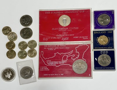 Lot 235 - A collection of British commemorative coinage,...