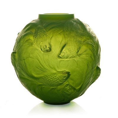 Lot 37 - Rene Lalique, a Formose cased opaque Jade...