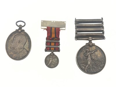Lot 462 - A Boer War medal group: The Queen's South...