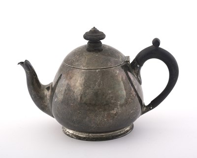Lot 247 - A Victorian silver bachelor's teapot, by Henry...