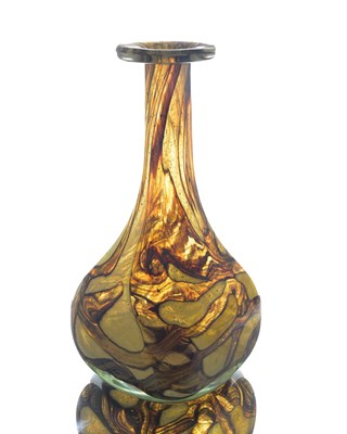Lot 233 - Mdina, an Art Glass Earthtones vase, circa...