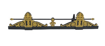 Lot 659 - A Regency gilt ormolu and iron adjustable...