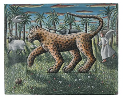 Lot 446 - P. J. Crook (British, 1945), Angel in the...