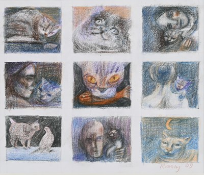 Lot 360 - Mick Rooney R.A. (British, 1944), Catatonic,...