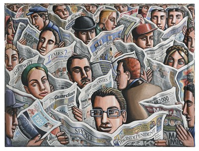 Lot 448 - P.J. Crook (British, 1945), 31st December 1999,...