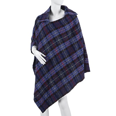 Lot 585 - Vivienne Westwood, a Red Label poncho shawl.