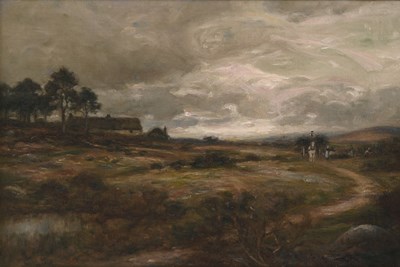 Lot 384 - Allan Ramsay (Scottish, 1852-1912), a Highland...