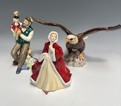 Lot 110 - A collection of British ceramic figurines , to...