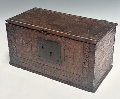 Lot 293 - An early 19th century carved oak, French...