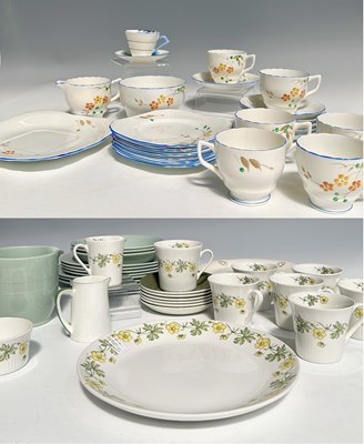 Lot 12 - A part tea service, mid-century Figgjo...