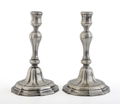 Lot 68 - A pair of eighteenth-century Continental cast...