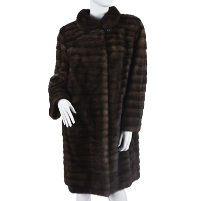 Lot 602 - Galanos, a demi-buff mink jacket.