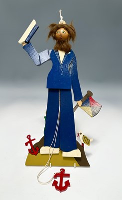 Lot 310 - A handmade British Toymakers Guild wooden...