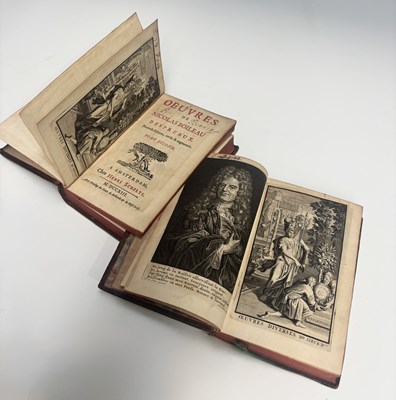 Lot 740 - Oeuvres de Nicolas Boileau, Amsterdam: Henri...