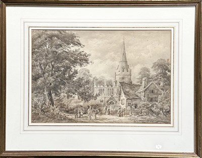 Lot 680 - William Nicholls, RBSA (British, 19th Century),...