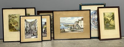 Lot 729 - A collection of original works, colour prints...