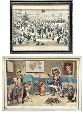 Lot 666 - Louis Wain (British, 1860-1939), 'The Naughty...