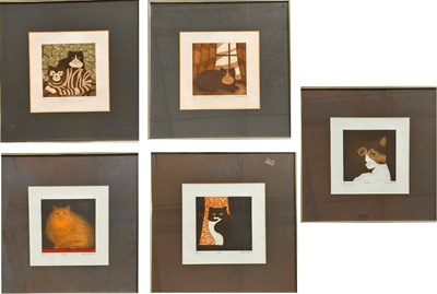 Lot 660 - Martin Leman (British, 1934- ), a series of...