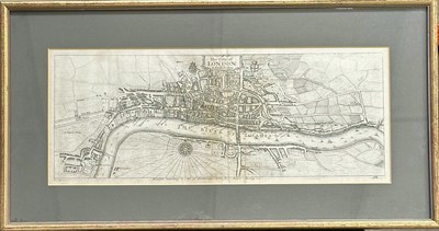 Lot 646 - 'The City of London as in Q. Elisabeth's Time',...