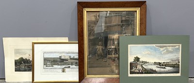 Lot 665 - A collection of 18th and 19th century prints:...