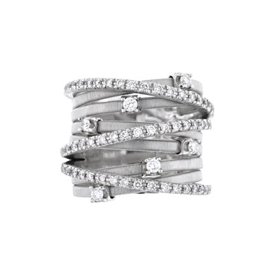 Lot 44 - Marco Bicego, a Goa nine strand brilliant-cut diamond ring