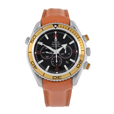 Lot 223 - Omega, a stainless steel Planet Ocean 600m Chronograph wrist watch