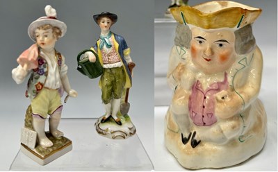 Lot 116 - A KPM Berlin porcelain zodiac or month figure...