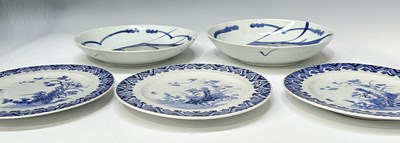 Lot 159 - Chinese blue and white porcelain, likely 19th...