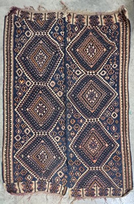 Lot 756 - A large Kilim rug/carpet, late 19th/early 20th...