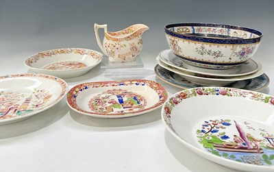 Lot 31 - English ceramics including Hilditch mandarin...