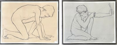 Lot 612 - Rod Judkins (British, 1956), two figure...
