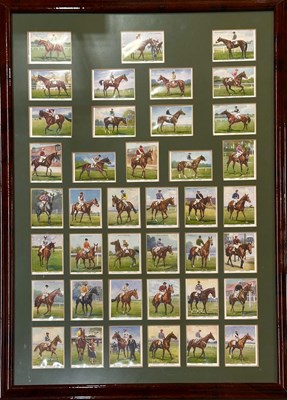 Lot 611 - Cigarette cards, a set of 40 Wills' Racehorses...