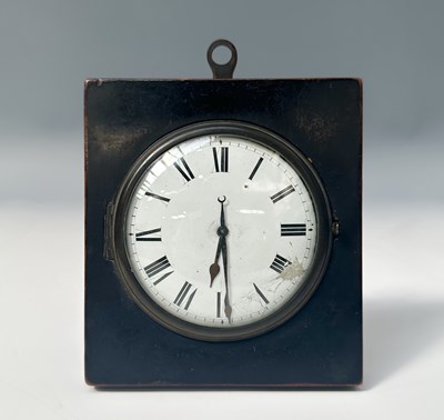 Lot 274 - A small wall clock, first half of 19th century,...