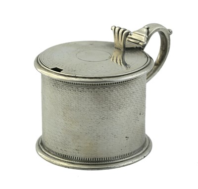 Lot 84 - A Victorian silver mustard pot, by Andrew...